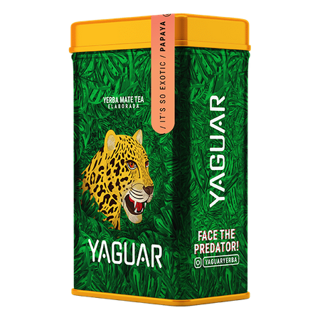 Yerbera - Boîte avec Yaguar Papaya 0,5kg