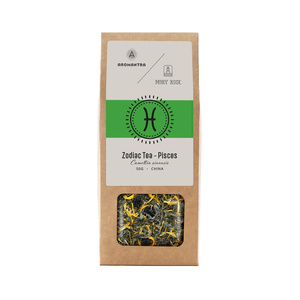 Aromantra x Mary Rose – Thé du Zodiaque – Poissons (thé vert) 50 g