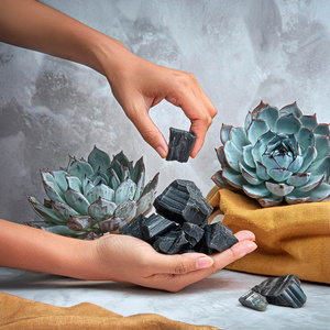 Tourmaline noire (pierre brute) 50 g