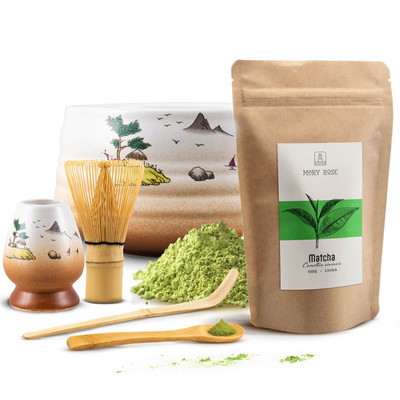 Set d'infusion de thé Matcha