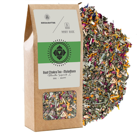   Aromantra x Mary Rose – Tisane du chakra racine (Muladhara) 50 g