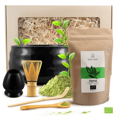 Set cadeau pour l'infusion de thé Matcha