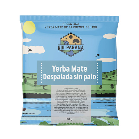 Yerba Maté Rio Parana Set POUR DEUX Calebasse Bombilla