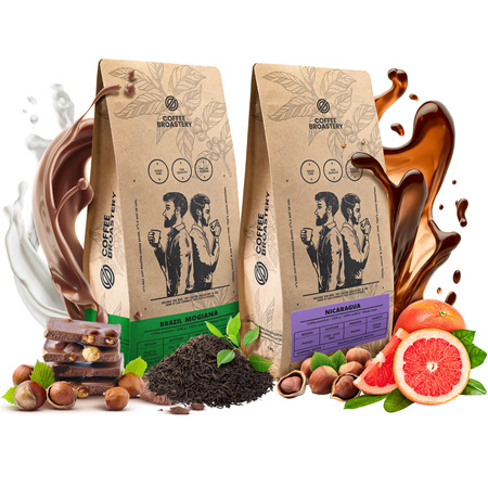 Set de Coffee Broastery Nicaragua Colibrí Azul + Brazil Mogiana 2x1kg (2kg)