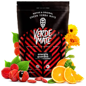 Yerba Maté ensemble Verde Mate El Fuego Energia 2x500g + accessoires