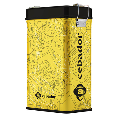 Yerbera – yerba mate/café/thé boîte métallique Cebador