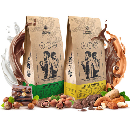 Set de Coffee Broastery Brazil Mogiana + Brazil Cerrado 2x1kg (2kg)