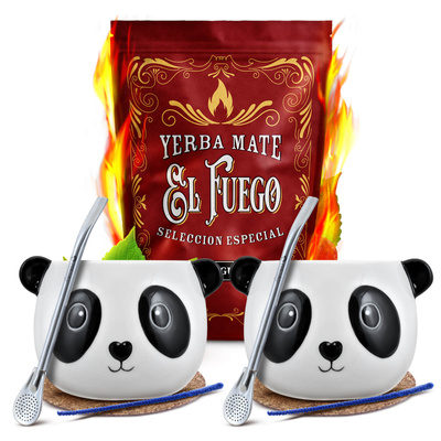 Yerba Maté set de démarrage pour deux 500g