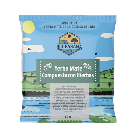 Yerba Maté Rio Parana set de démarrage pour couple accessoires