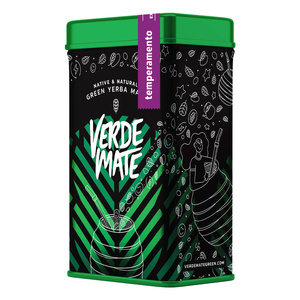Yerbera - Boîte avec VVerde Mate Green Temperamento 0,5kg