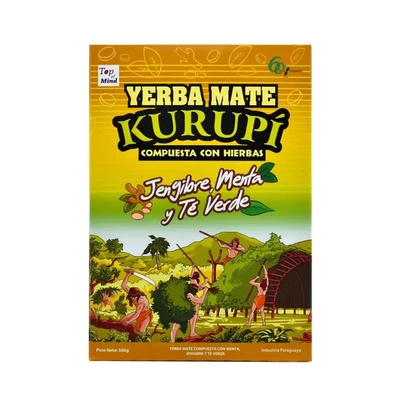 Kurupi Jengibre Menta y Té Verde 0,5 kg