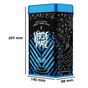 Yerbera - Boîte Avec Verde Mate Mas IQ Tropical 0,5kg