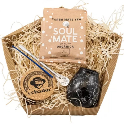 Soul Mate BIO Coffret cadeau de 50g de yerba mate de départ