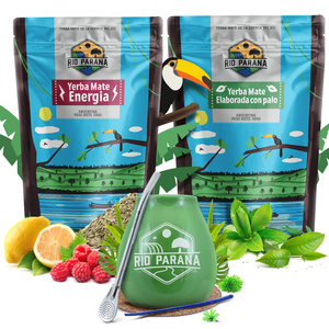 Yerba Maté ensemble Rio Parana Energia Elaborada 2x500g + accessoires