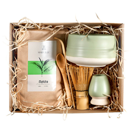 Set cadeau pour l'infusion de thé Matcha