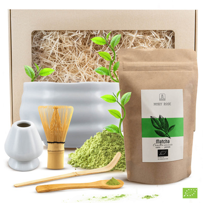 Set cadeau pour l'infusion de thé Matcha